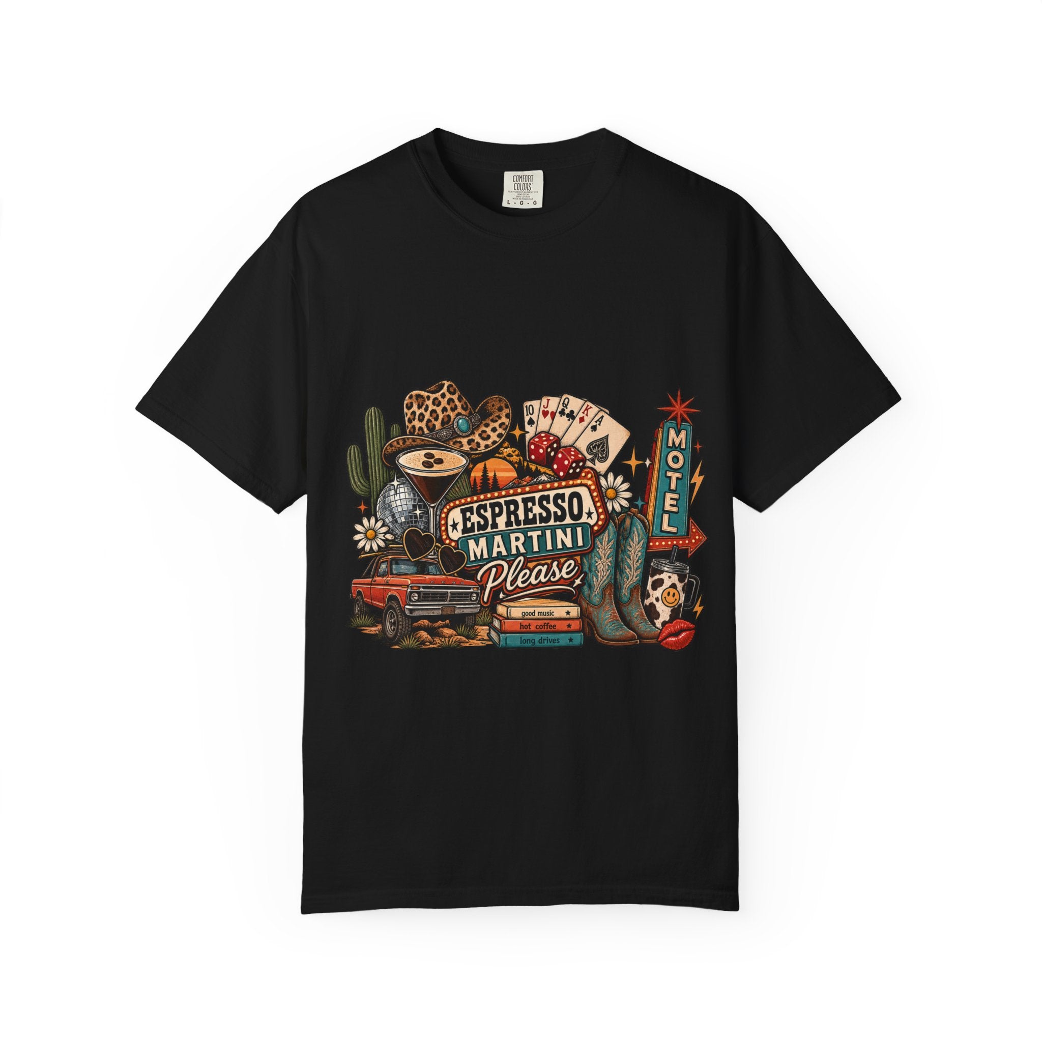 Espresso Martini Retro Roadtrip T-Shirt