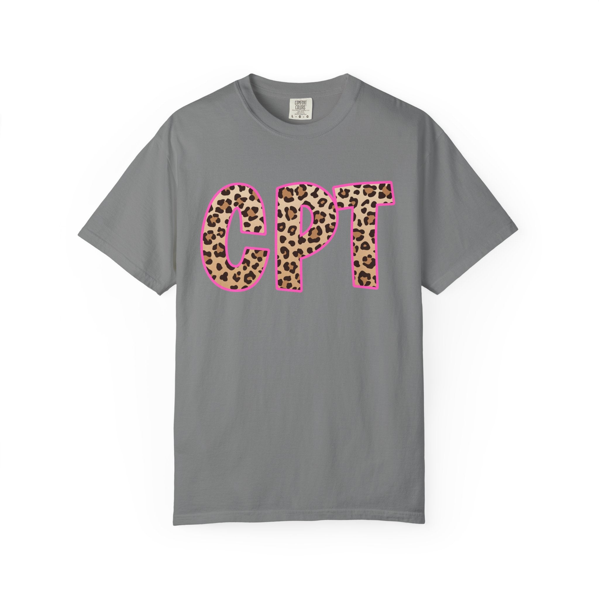 CPT Leopard Print- Phlebotomy T‑Shirt