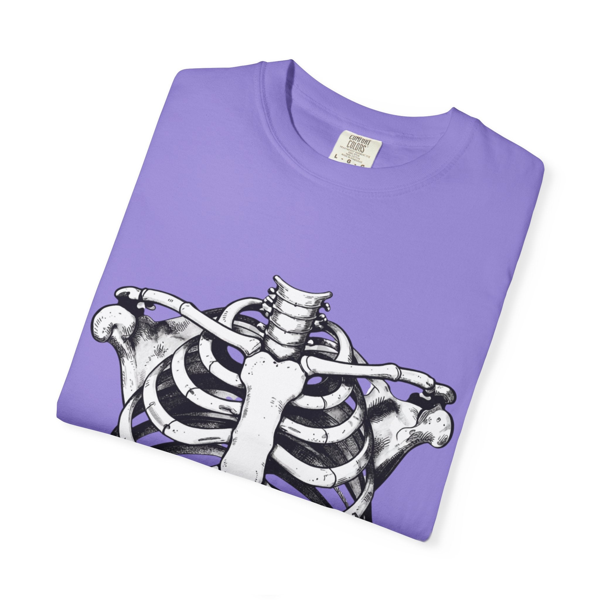 Rib Cage Anatomy T-Shirt — Vintage Skeleton Graphic Tee