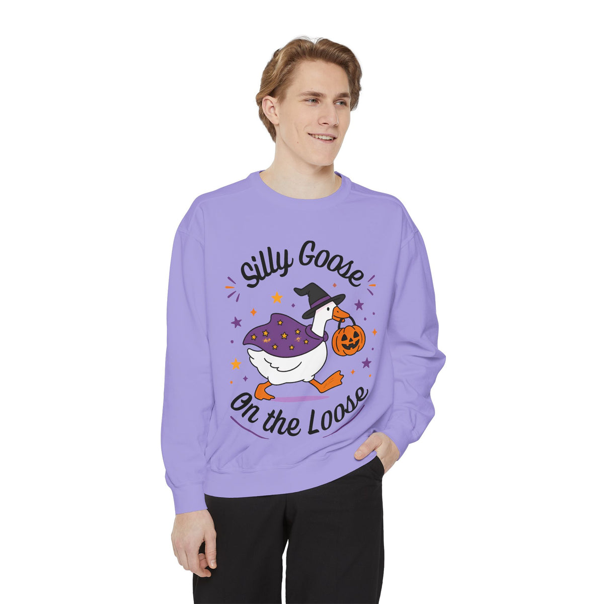 Silly Goose On The Loose Halloween Sweatshirt