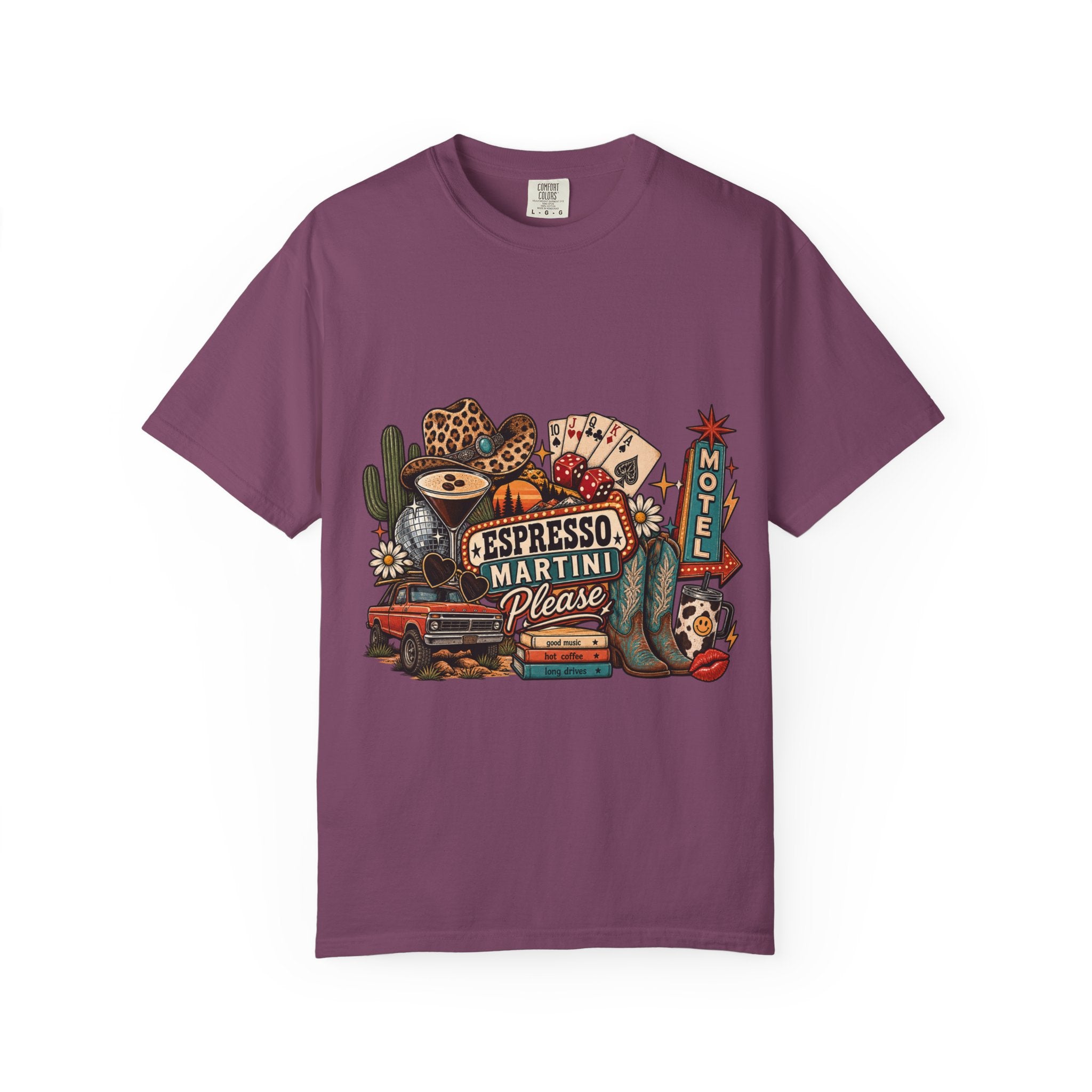 Espresso Martini Retro Roadtrip T-Shirt