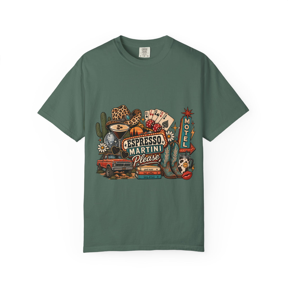 Espresso Martini Retro Roadtrip T-Shirt