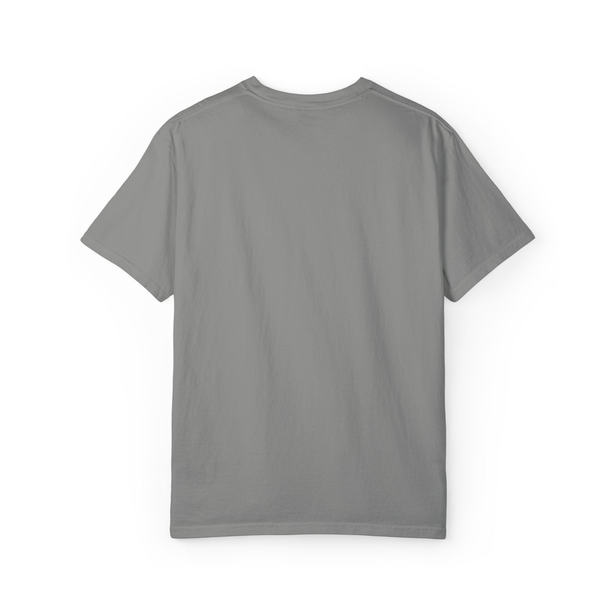 Overstimulated Tee — Minimalist White Graphic T‑Shirt