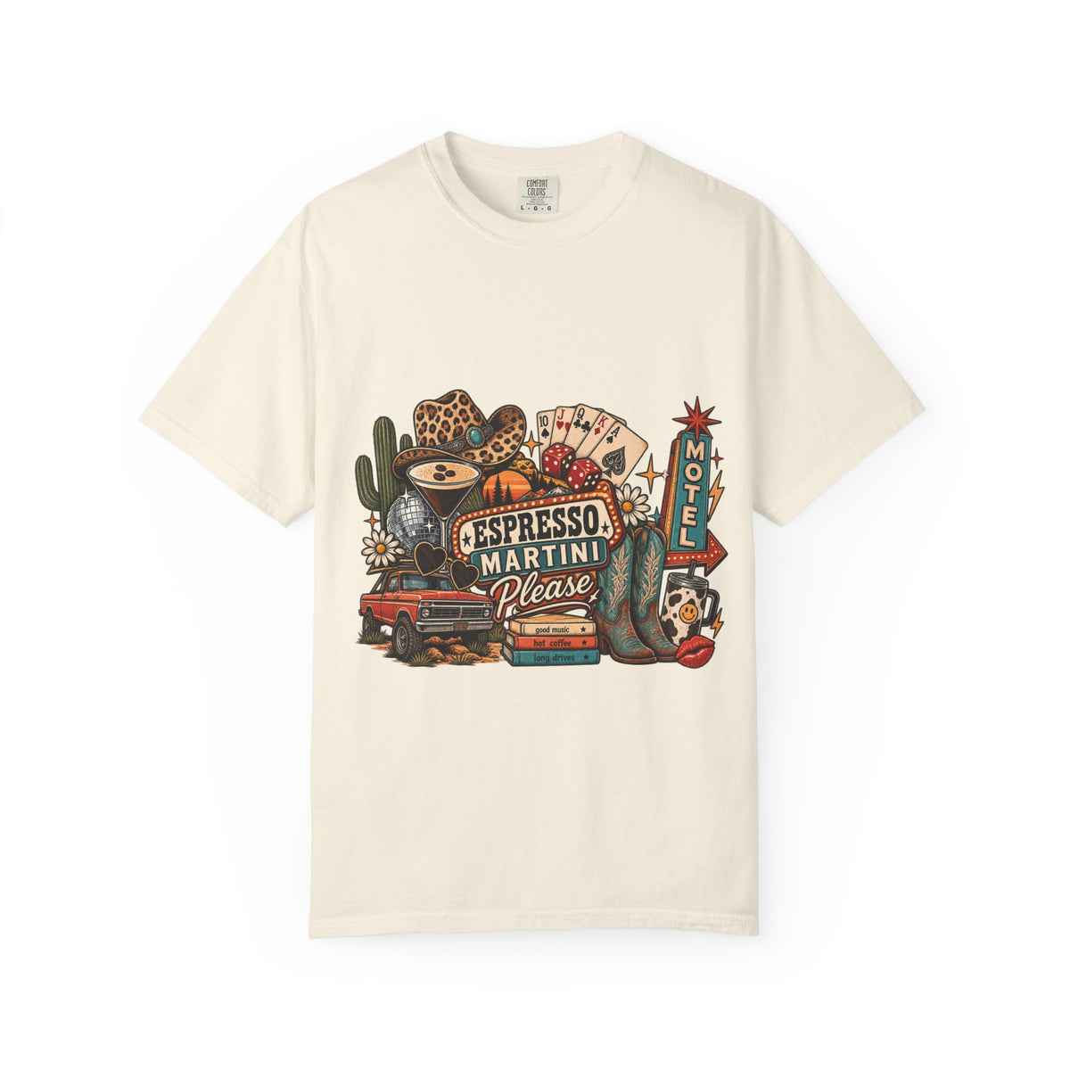 Espresso Martini Retro Roadtrip T-Shirt