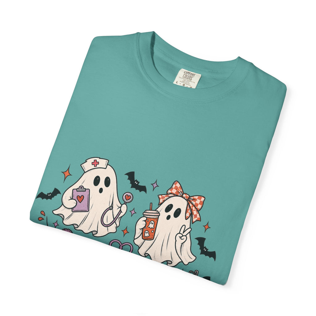 Cute Halloween Ghosts T-Shirt — Kawaii Ghost Squad Costume Tee