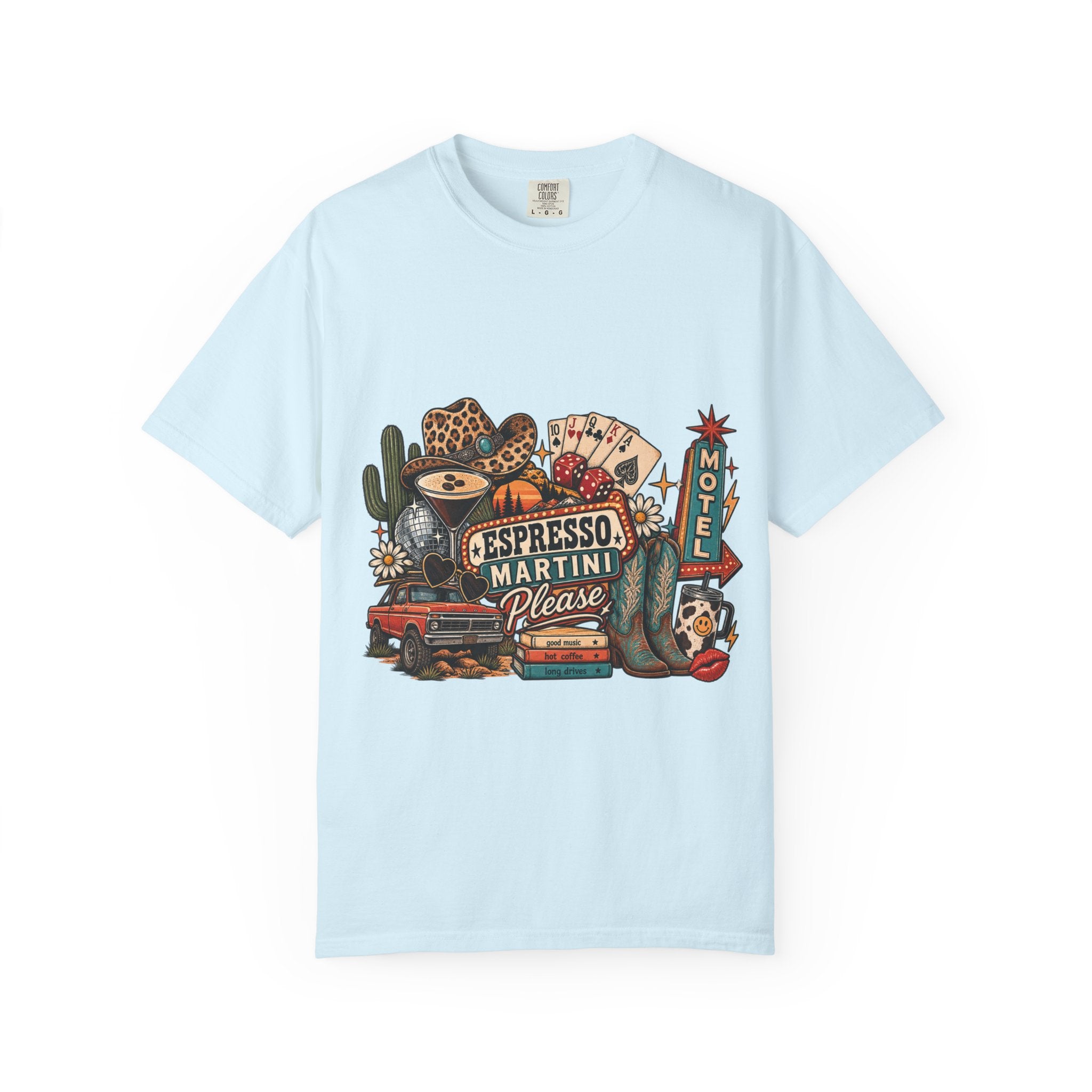 Espresso Martini Retro Roadtrip T-Shirt