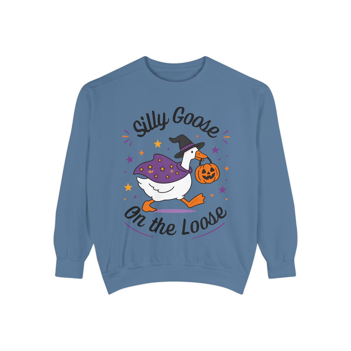 Silly Goose On The Loose Halloween Sweatshirt