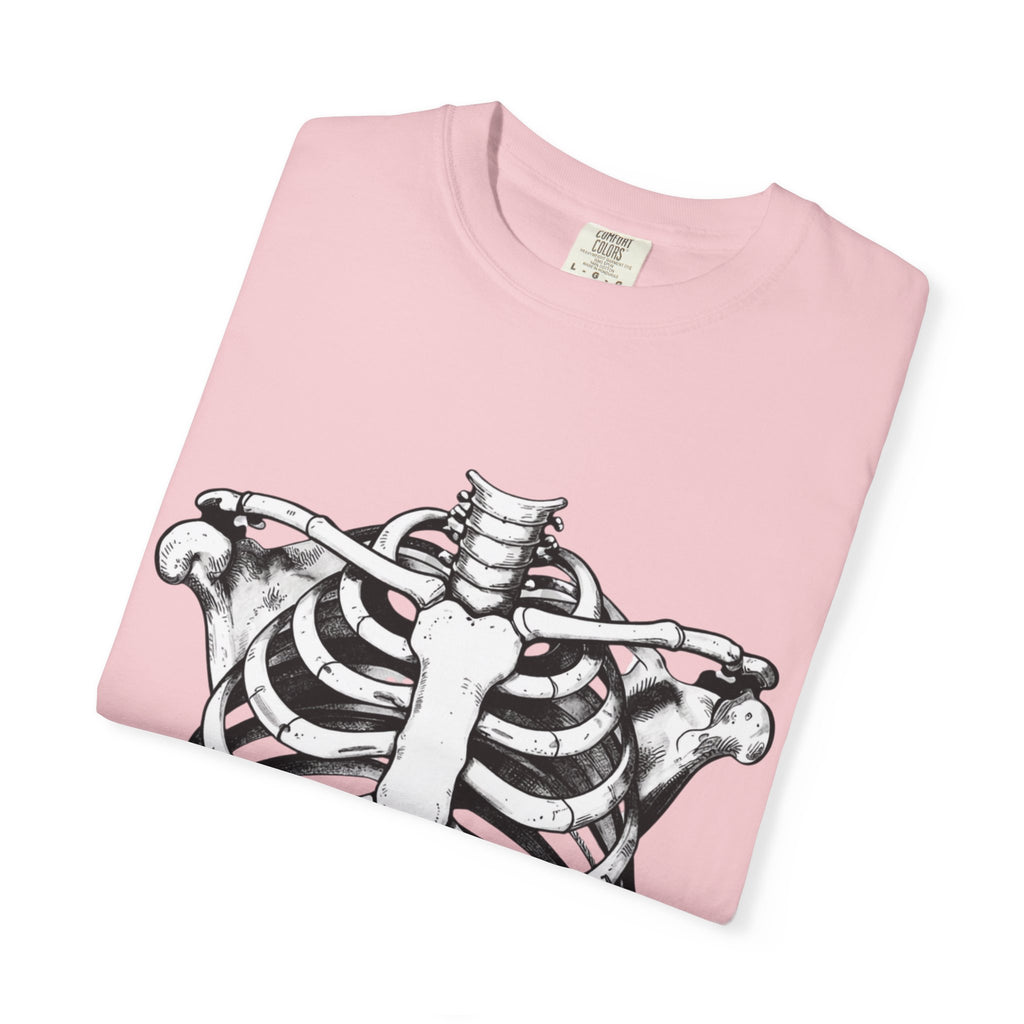 Rib Cage Anatomy T-Shirt — Vintage Skeleton Graphic Tee