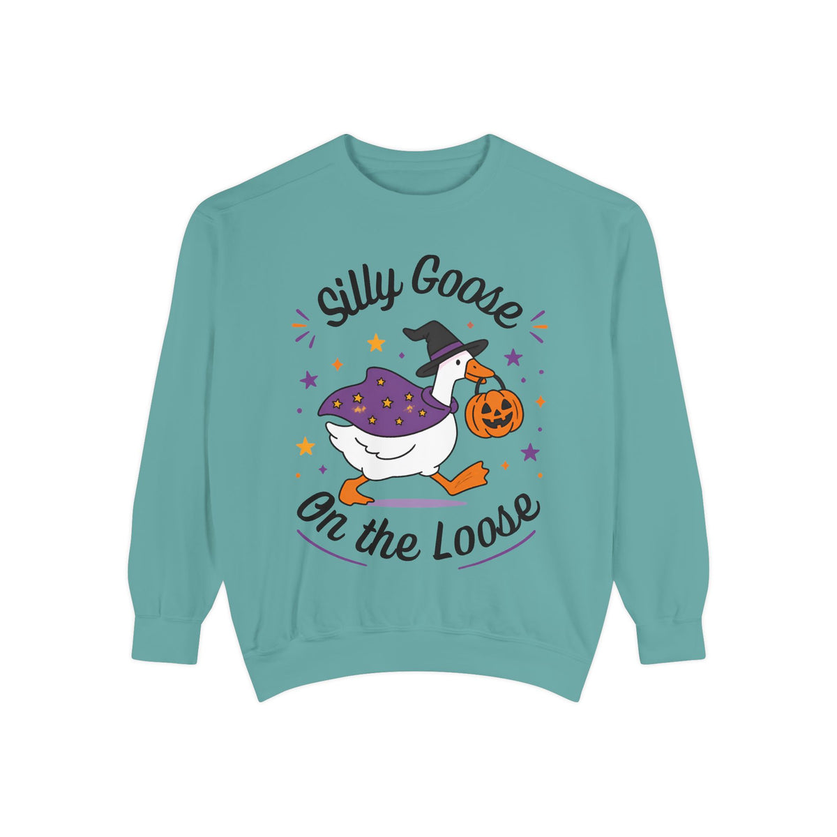Silly Goose On The Loose Halloween Sweatshirt