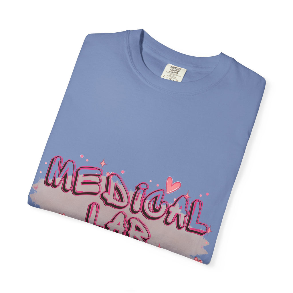 Medical Lab Tech T-Shirt — Cute Heart Design for Lab Professionals