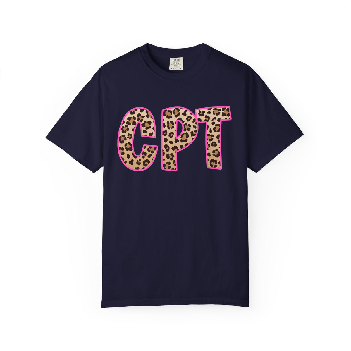 CPT Leopard Print- Phlebotomy T‑Shirt