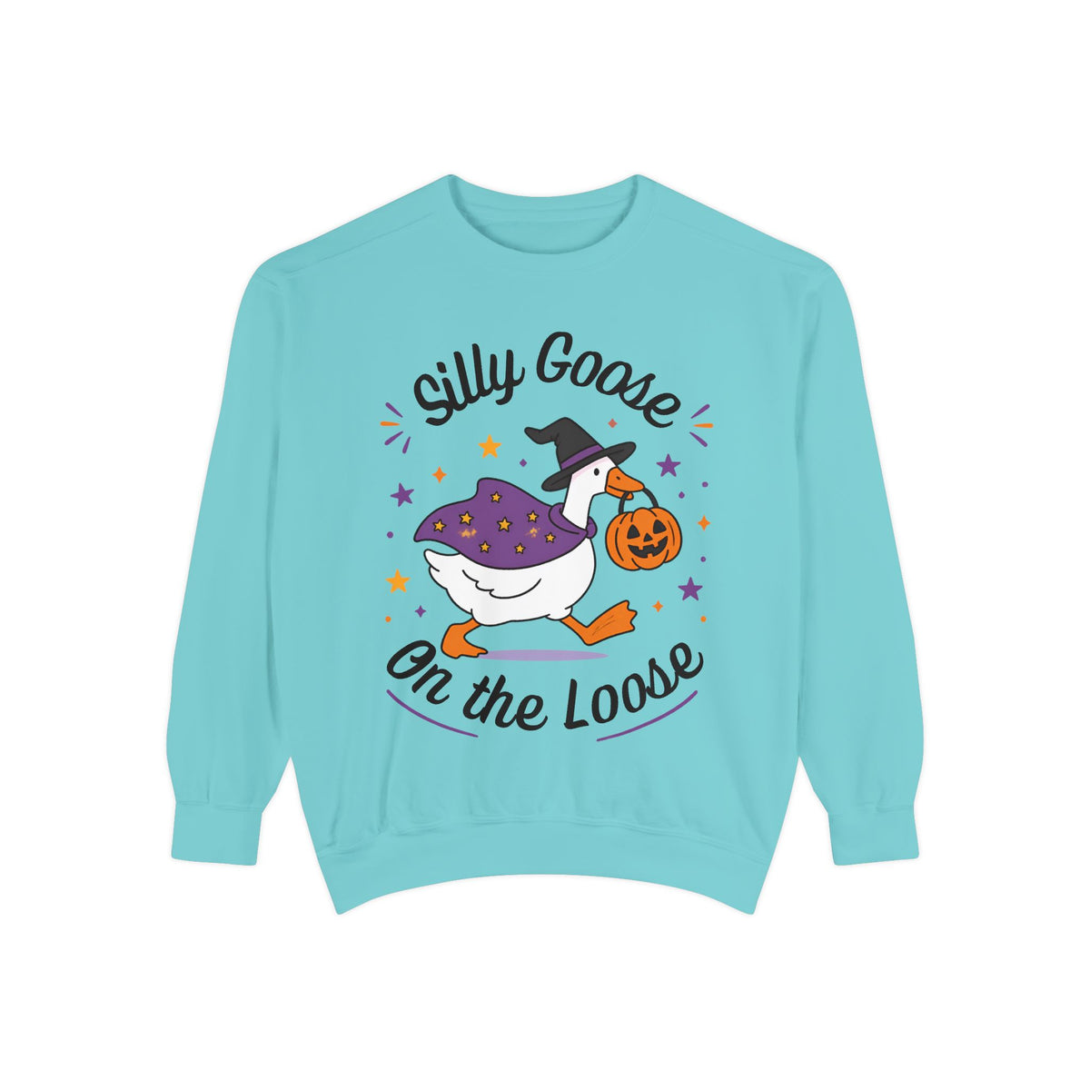 Silly Goose On The Loose Halloween Sweatshirt
