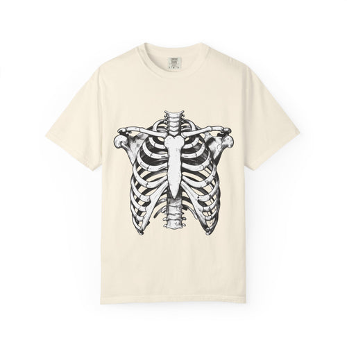 Rib Cage Anatomy T-Shirt — Vintage Skeleton Graphic Tee