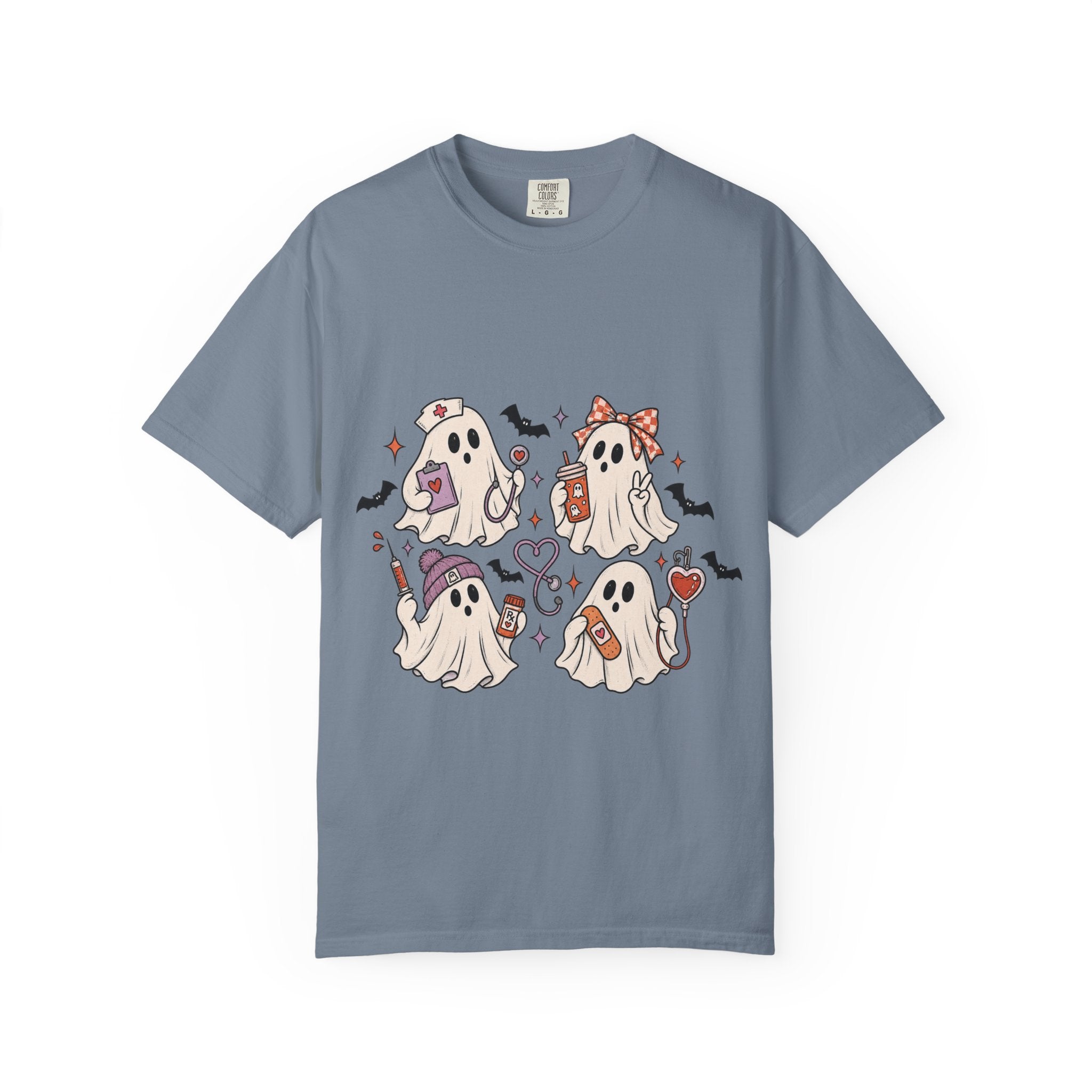Cute Halloween Ghosts T-Shirt — Kawaii Ghost Squad Costume Tee