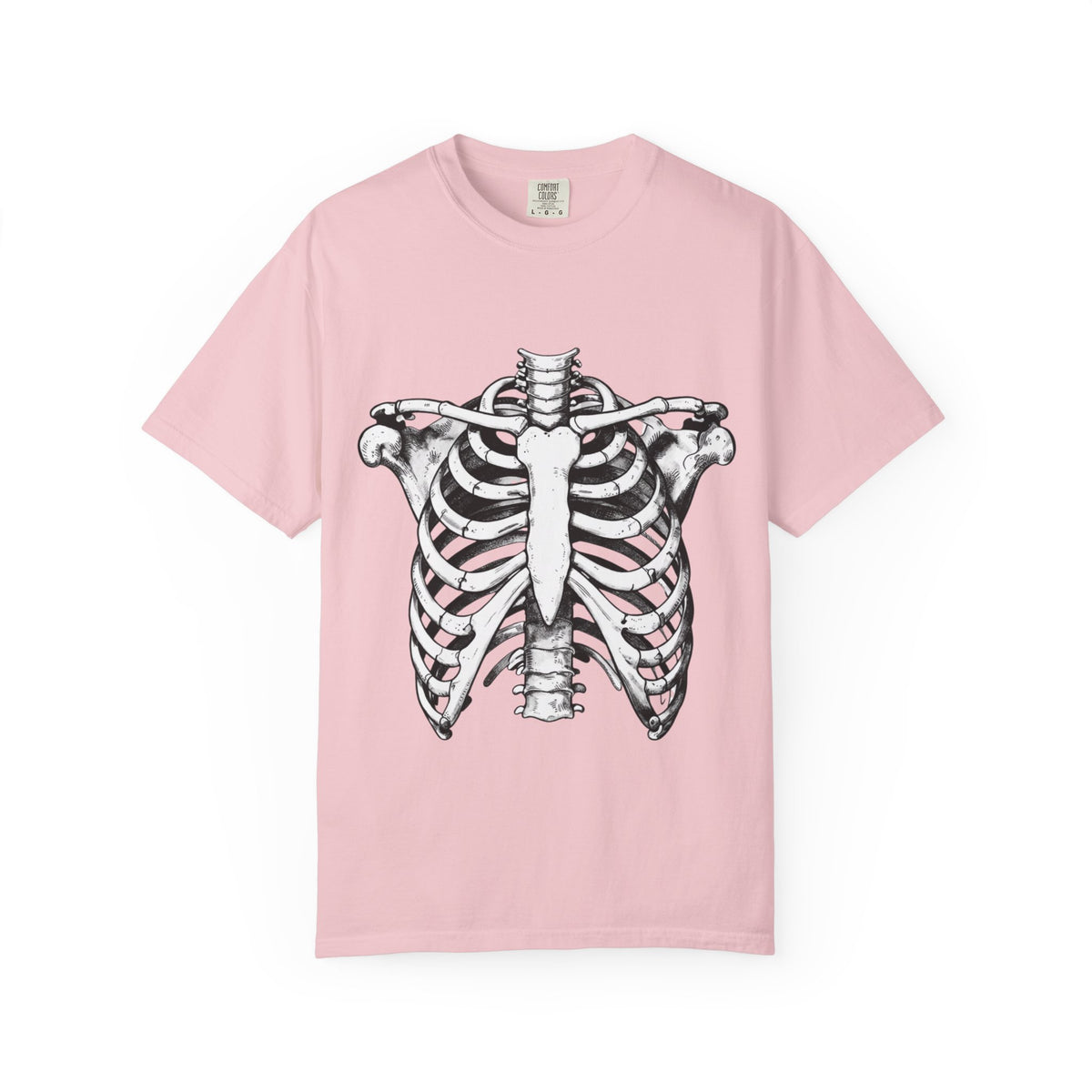 Rib Cage Anatomy T-Shirt — Vintage Skeleton Graphic Tee
